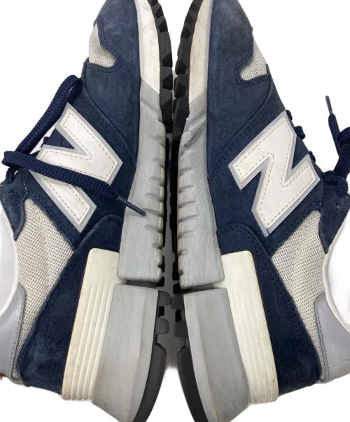NEW BALANCE（ニューバランス）NEW BALANCE (ニューバランス) ローカットスニーカー ネイビー サイズ:27cmの古着・服飾アイテム