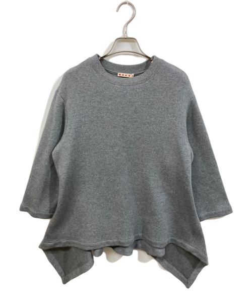 MARNI（マルニ）MARNI (マルニ) デザインスウェット グレー サイズ:SIZE 40の古着・服飾アイテム