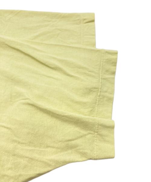 STONE ISLAND（ストーンアイランド）STONE ISLAND (ストーンアイランド) ロゴプリントＴシャツ イエロー サイズ:SIZE Mの古着・服飾アイテム