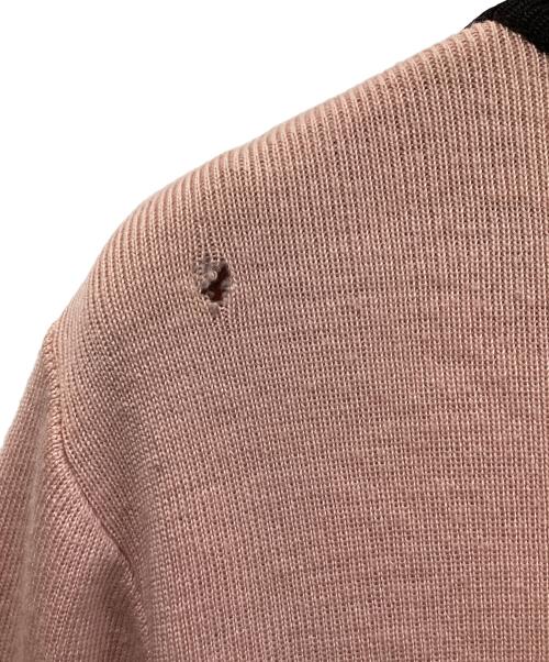 FENDI（フェンディ）FENDI (フェンディ) ロゴボタンカーディガン ピンク サイズ:SIZE 38の古着・服飾アイテム