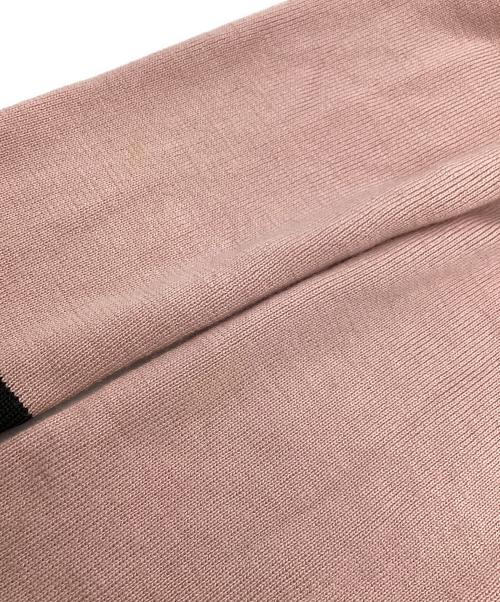FENDI（フェンディ）FENDI (フェンディ) ロゴボタンカーディガン ピンク サイズ:SIZE 38の古着・服飾アイテム