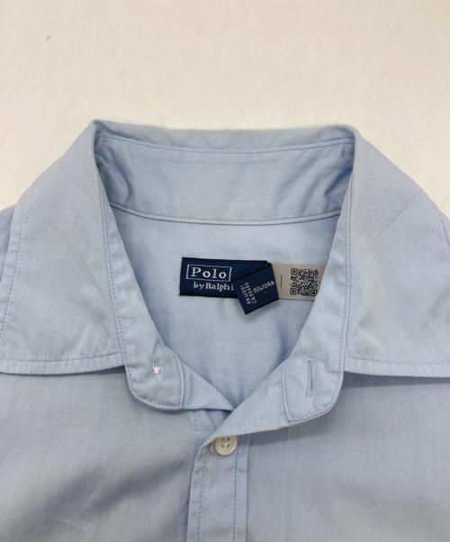 POLO RALPH LAUREN（ポロ・ラルフローレン）POLO RALPH LAUREN (ポロ・ラルフローレン) シャツワンピース ブルー サイズ:	SIZE 2の古着・服飾アイテム