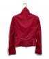 Vivienne Westwood RED LABEL (ヴィヴィアンウエストウッドレッドレーベル) 変形ジップジャケット レッド サイズ:SIZE 38：17000円