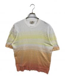 HERMES（エルメス）の古着「グラデーションTシャツ」｜ホワイト×レッド