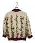 GUCCI (グッチ) 花柄シルクカーディガン ベージュ サイズ:SIZE 36：30000円