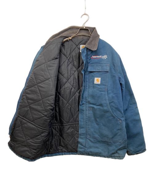 CarHartt（カーハート）CarHartt (カーハート) DUCK TRADITIONALCOAT ブルー サイズ:46の古着・服飾アイテム