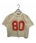 stussy（ステューシー）の古着「Team Jersey 80 Mesh」｜アイボリー