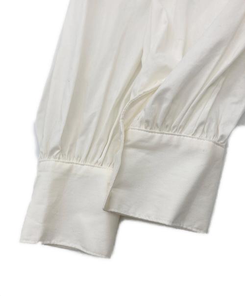 darich（ダーリッチ）darich (ダーリッチ) ツイードコルセットシャツワンピース ホワイト サイズ:Freeの古着・服飾アイテム
