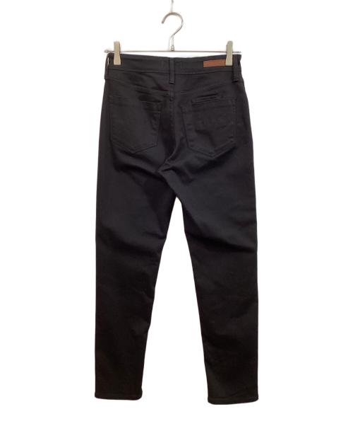 YANUK（ヤヌーク）YANUK (ヤヌーク) スリムテーパードパンツ ブラック サイズ:	SIZE 23の古着・服飾アイテム