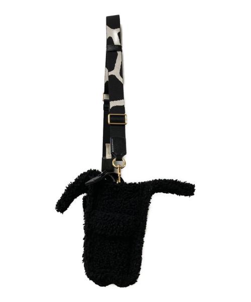 MARC JACOBS（マークジェイコブス）MARC JACOBS (マークジェイコブス) ボアトートバッグ ブラックの古着・服飾アイテム