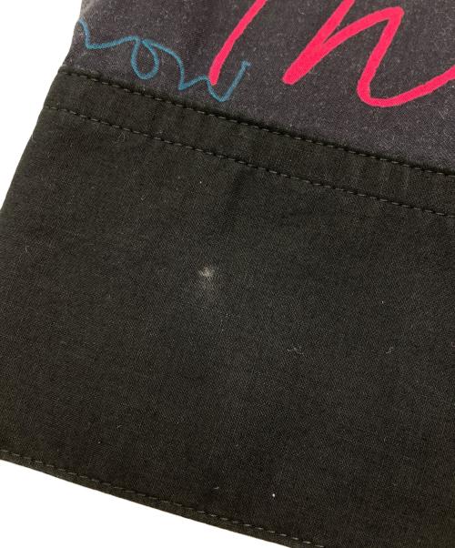 PAUL SMITH（ポールスミス）Paul Smith (ポールスミス) 総柄プリントシャツ ブラック サイズ:	SIZE 46の古着・服飾アイテム
