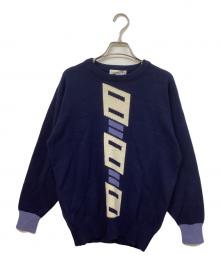 Christian Dior Sports（クリスチャン ディオールスポーツ）の古着「古着ニット」｜ネイビー