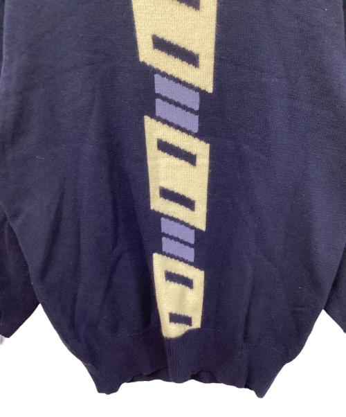 Christian Dior Sports（クリスチャン ディオールスポーツ）Christian Dior Sports (クリスチャン ディオールスポーツ) 古着ニット ネイビー サイズ:SIZE Mの古着・服飾アイテム