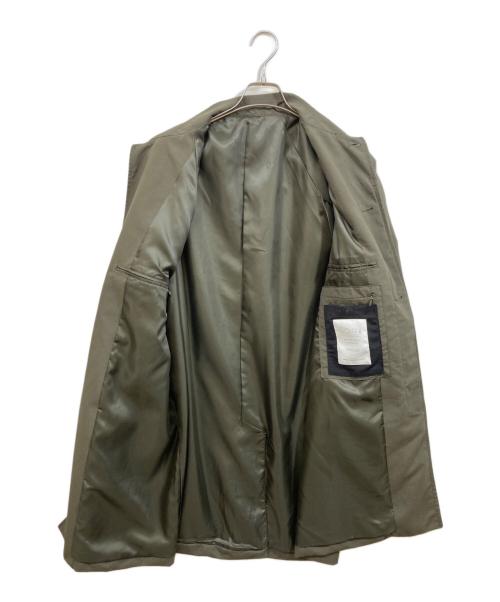green label relaxing（グリーンレーベルリラクシング）green label relaxing (グリーンレーベルリラクシング) ナイロンオックス ステンカラーコート グリーン サイズ:	SIZE Lの古着・服飾アイテム
