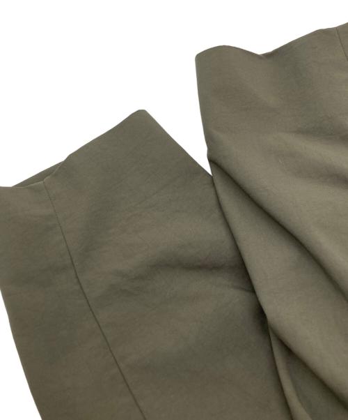 green label relaxing（グリーンレーベルリラクシング）green label relaxing (グリーンレーベルリラクシング) ナイロンオックス ステンカラーコート グリーン サイズ:	SIZE Lの古着・服飾アイテム