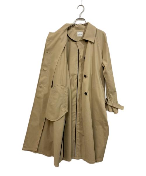 La TOTALITE（ラ ト―タリテ）La TOTALITE (ラ ト―タリテ) ステンカラーライトコート ベージュ サイズ:	SIZE 36の古着・服飾アイテム