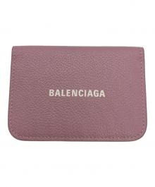 BALENCIAGA（バレンシアガ）の古着「エブリデイ  レザー カードケース」｜ピンク