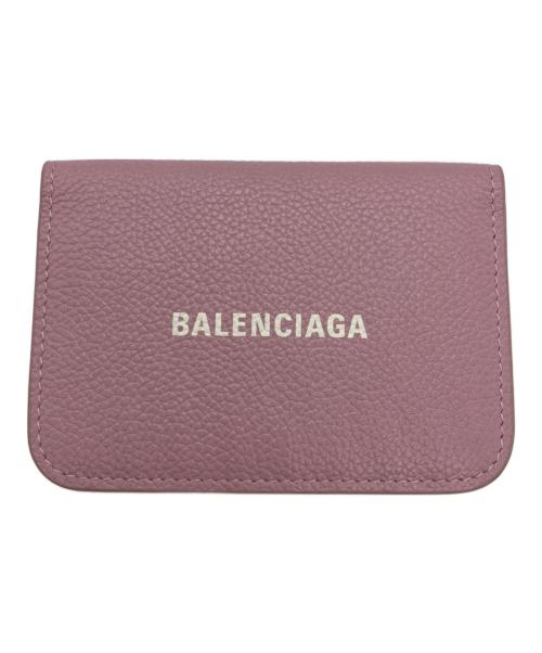 BALENCIAGA（バレンシアガ）BALENCIAGA (バレンシアガ) エブリデイ  レザー カードケース ピンクの古着・服飾アイテム