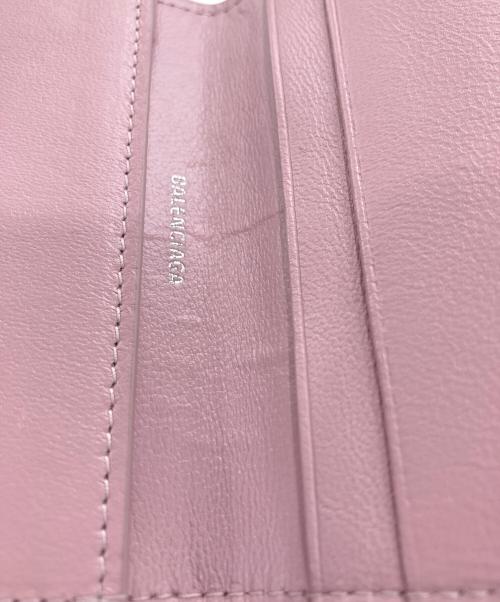 BALENCIAGA（バレンシアガ）BALENCIAGA (バレンシアガ) エブリデイ  レザー カードケース ピンクの古着・服飾アイテム
