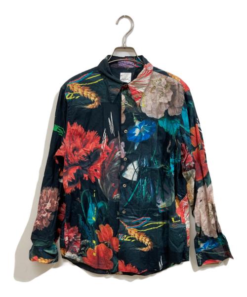 PAUL SMITH（ポールスミス）Paul Smith (ポールスミス) 花柄フラワー総柄シャツ マルチカラー サイズ:	SIZE Mの古着・服飾アイテム