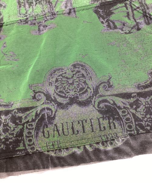 Jean Paul GAULTIER CLASSIQUE（ジャンポールゴルチエクラシック）Jean Paul GAULTIER CLASSIQUE (ジャンポールゴルチエクラシック) パワーネット総柄パーカー マルチカラー サイズ:40の古着・服飾アイテム
