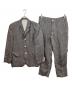 COMME des GARCONS HOMME PLUS（コムデギャルソンオムプリュス）の古着「セットアップスーツ」｜ブラック