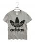 adidas Originals（アディダスオリジナル）の古着「プリントTシャツ」｜グレー