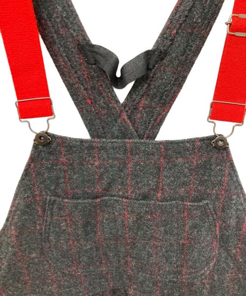 WOOLRICH（ウールリッチ）WOOLRICH (ウールリッチ) ウールオーバーオール グレー サイズ:SIZE Lの古着・服飾アイテム