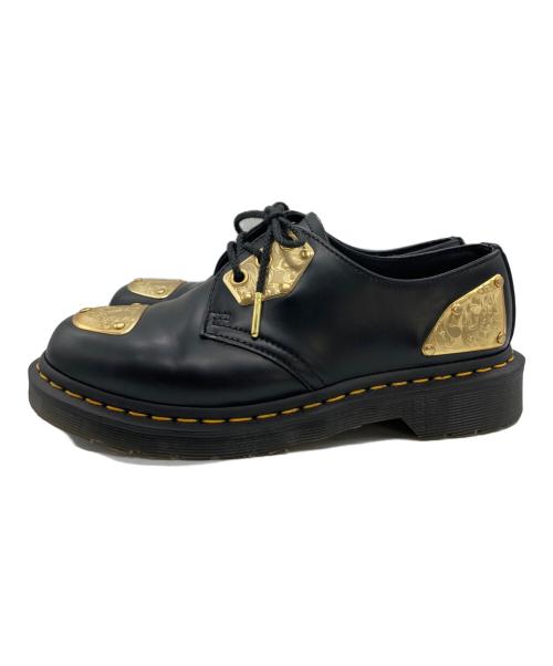 Dr.Martens（ドクターマーチン）Dr.Martens (ドクターマーチン) KING NERD コラボ3ホールシューズ ブラック サイズ:5の古着・服飾アイテム