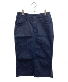 HELLY HANSEN（ヘリーハンセン）の古着「Updrift Light Denim Skirt」｜インディゴ