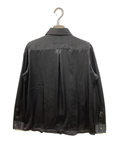 Jean Paul GAULTIER CLASSIQUE（ジャンポールゴルチエクラシック）Jean Paul GAULTIER CLASSIQUE (ジャンポールゴルチエクラシック) フリルシャツ ブラック サイズ:SIZE 40の古着・服飾アイテム