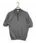 JOHN SMEDLEY（ジョンスメドレー）の古着「ニットポロシャツ」｜ネイビー