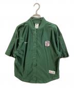 NIKEナイキ）の古着「AS W NSW SHOOTING SHIRT」｜グリーン