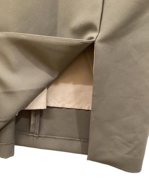 Snidel（スナイデル）Snidel (スナイデル) 金ボタンジレワンピ ブラウン サイズ:SIZE 0の古着・服飾アイテム