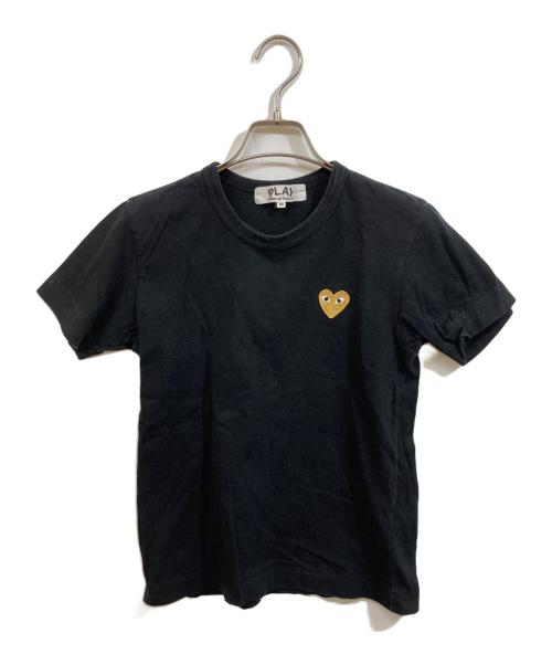 PLAY COMME des GARCONS（プレイコムデギャルソン）PLAY COMME des GARCONS (プレイコムデギャルソン) ロゴTシャツ ブラック サイズ:	SIZE Mの古着・服飾アイテム