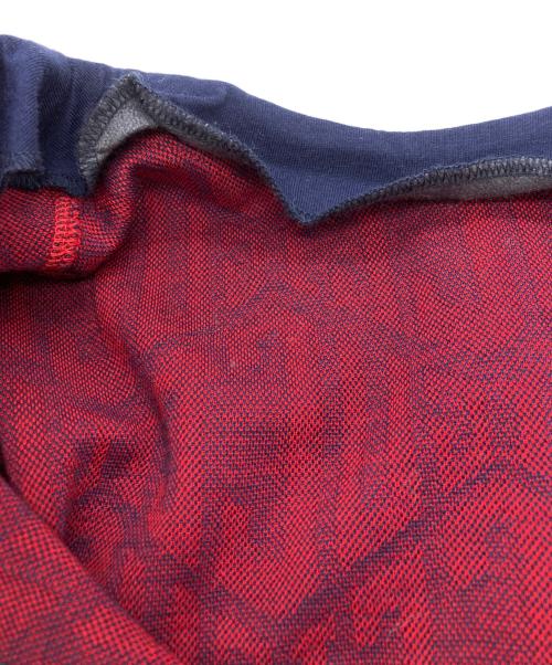 GUCCI（グッチ）GUCCI (グッチ) GGパール コットン ドレス ワンピース レッド サイズ:SIZE 12の古着・服飾アイテム