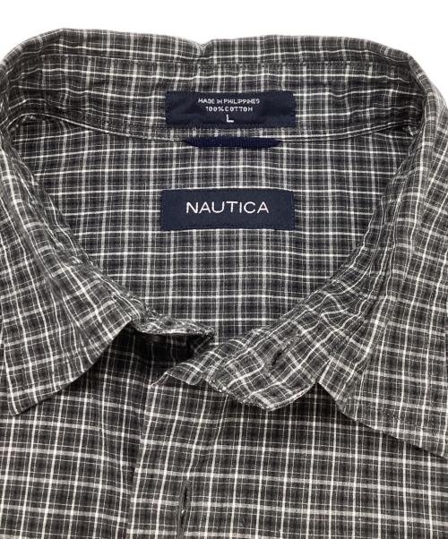 NAUTICA（ノーティカ）NAUTICA (ノーティカ) チェックシャツ グレー サイズ:	SIZE Lの古着・服飾アイテム