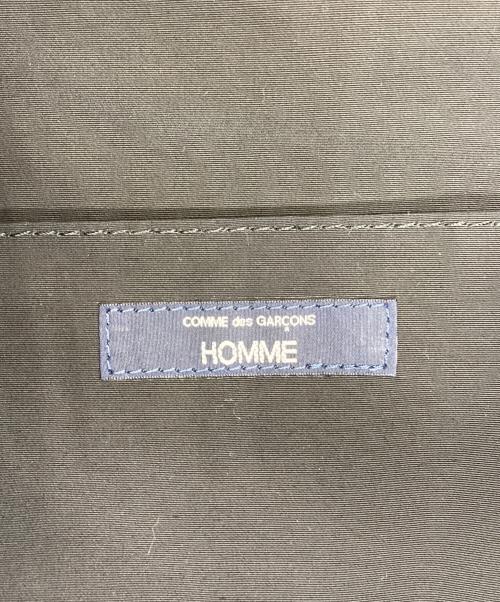 COMME des GARCONS HOMME（コムデギャルソン オム）COMME des GARCONS HOMME (コムデギャルソン オム) 綿ナイロングログランバッグ ブラックの古着・服飾アイテム