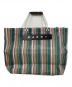 MARNIマルニ）の古着「ストライプトートバッグ」｜マルチカラー