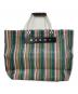 MARNI（マルニ）の古着「ストライプトートバッグ」｜マルチカラー