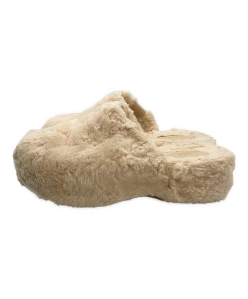 UGG（アグ）UGG (アグ) Fuzz Sugar Clog アイボリー サイズ:24㎝の古着・服飾アイテム