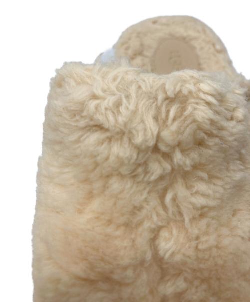 UGG（アグ）UGG (アグ) Fuzz Sugar Clog アイボリー サイズ:24㎝の古着・服飾アイテム