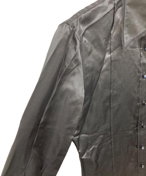 Acne studios（アクネ ストゥディオズ）Acne studios (アクネ ストゥディオズ) レーヨンブラウス ブラック サイズ:SIZE 38の古着・服飾アイテム