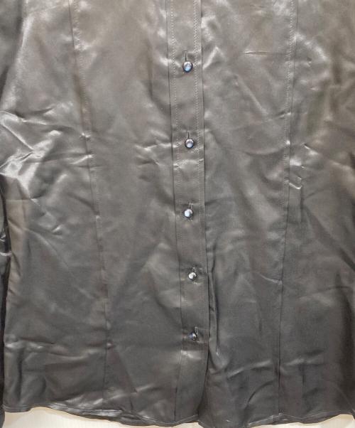 Acne studios（アクネ ストゥディオズ）Acne studios (アクネ ストゥディオズ) レーヨンブラウス ブラック サイズ:SIZE 38の古着・服飾アイテム
