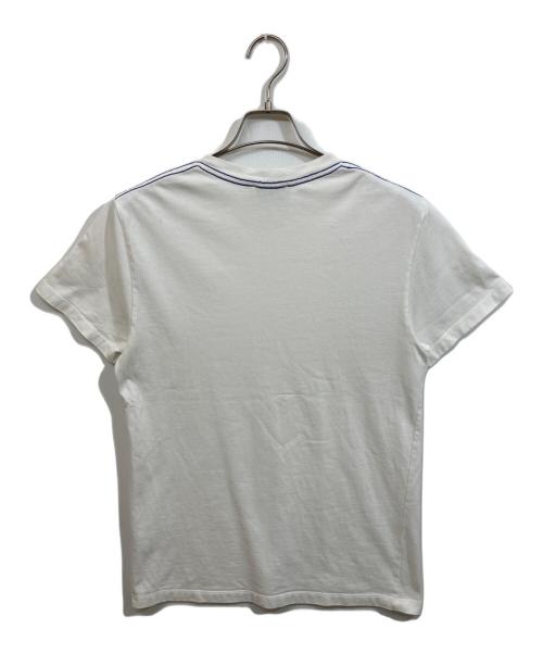 maison kitsune（メゾンキツネ）MAISON KITSUNE (メゾンキツネ) ポケットTシャツ ホワイト サイズ:	SIZE XSの古着・服飾アイテム