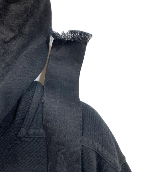 RICK OWENS DRKSHDW（リックオウエンス ダークシャドウ）RICK OWENS DRKSHDW (リックオウエンス ダークシャドウ) Hustler Hoodie ブラック サイズ:SIZE Mの古着・服飾アイテム