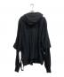 RICK OWENS DRKSHDW (リックオウエンス ダークシャドウ) Hustler Hoodie ブラック サイズ:SIZE M：30000円