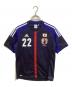 adidas（アディダス）の古着「ゲームシャツ」｜ネイビー