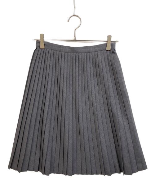 UNITED ARROWS（ユナイテッドアローズ）UNITED ARROWS (ユナイテッドアローズ) UBBT W TRO/ST プリーツ スカート グレー サイズ:SIZE 36の古着・服飾アイテム