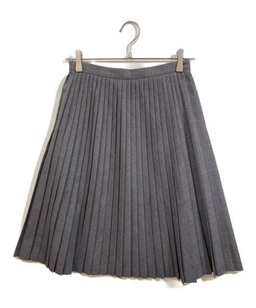 UNITED ARROWS（ユナイテッドアローズ）UNITED ARROWS (ユナイテッドアローズ) UBBT W TRO/ST プリーツ スカート グレー サイズ:SIZE 36の古着・服飾アイテム